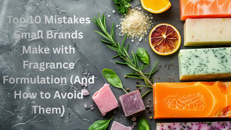 Top 10 Mistakes Small Brands Make with Fragrance Formulation (And How to Avoid Them)