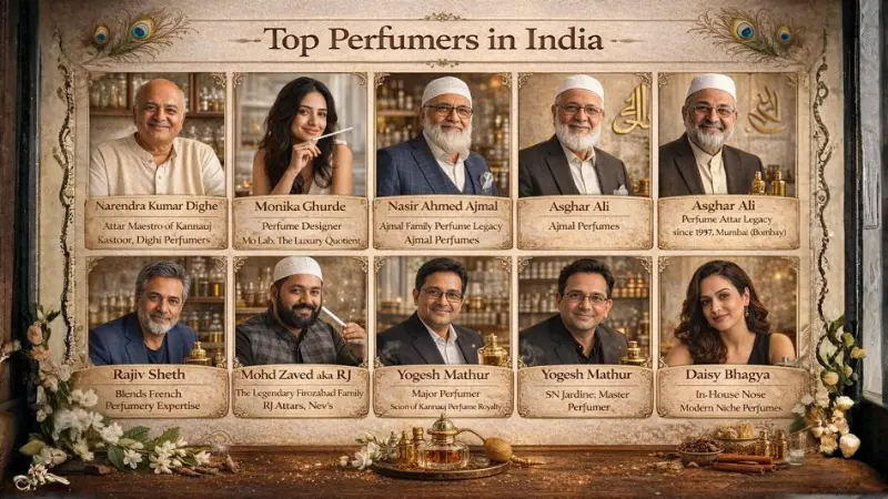 Top perfumers in India