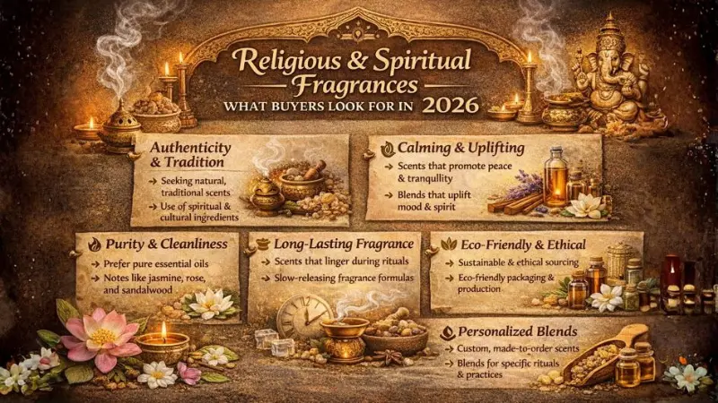 Religious & Spiritual Fragrances: What Buyers Look for in 2026