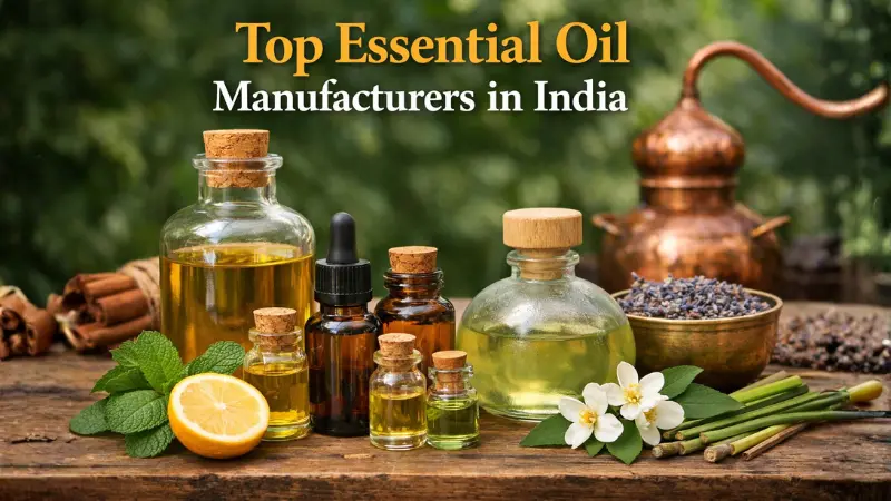 Top essential oil manufacturers in India