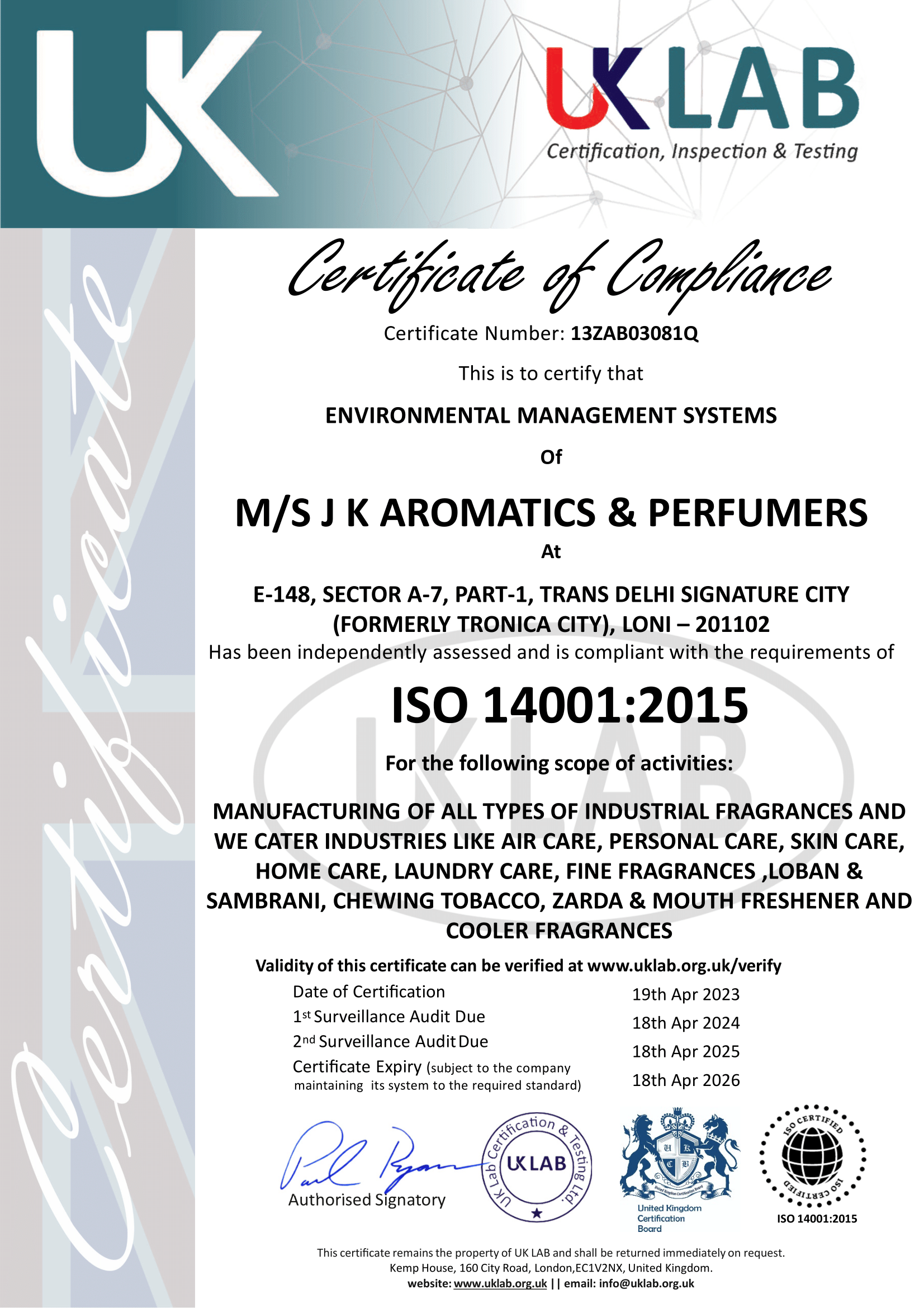 ISO14001